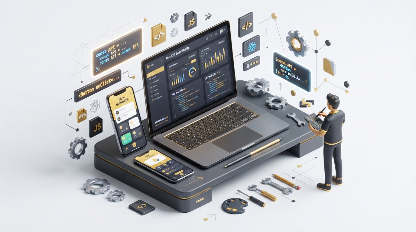 Custom Application Development illustration